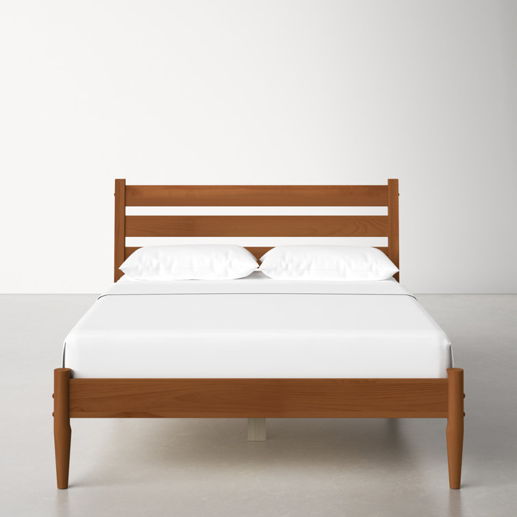 AllModern Grady Queen Solid Wood Platform Bed & Reviews Wayfair
